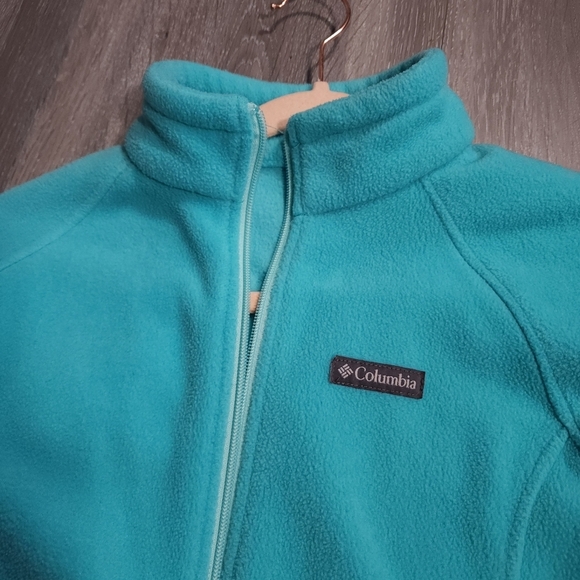 Columbia Women's Zip Jacket Blue Size Large - Picture 3 of 5